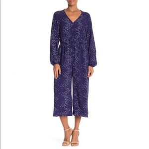 Superfoxx Printed Long Sleeve Jumpsuit Size Medium